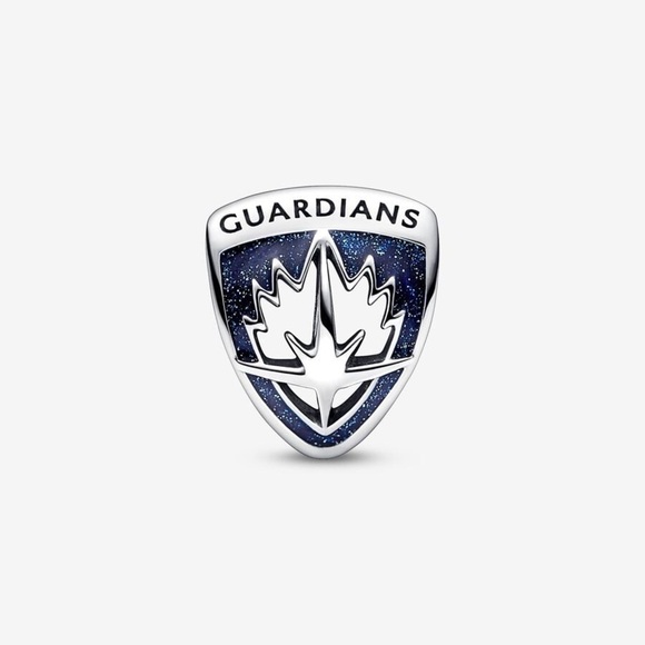 🆕Marvel Guardians of the Galaxy Rocket Raccoon & Groot Emblem Charm - Picture 1 of 7